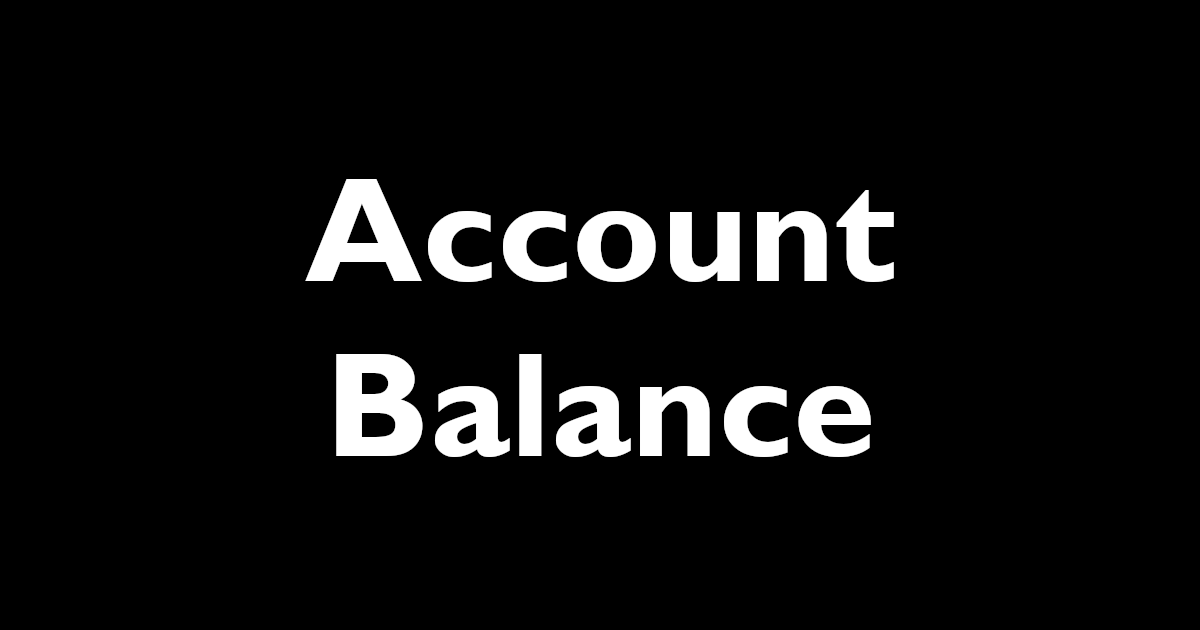 Account Balances (Solo vs Challenge)