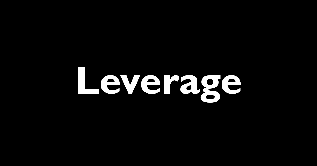 How Leverage and Margin Work