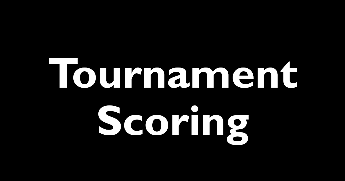 How Tournament Scoring Works